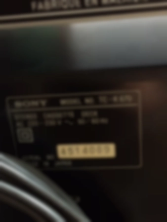 Ремонт HI-FI Sony TC-K670